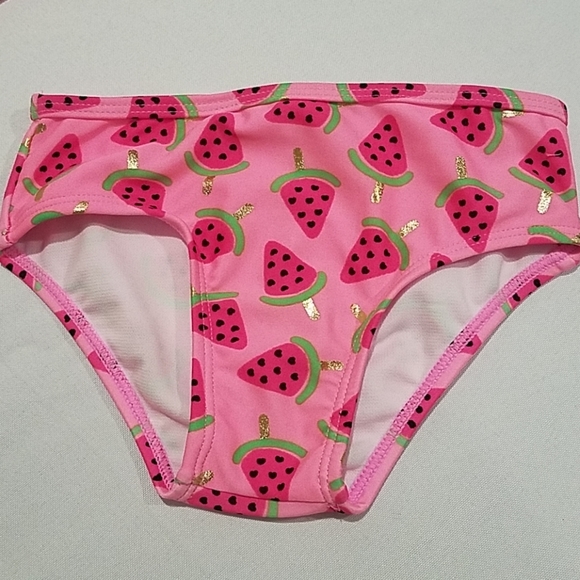 Freestyle Swimsuit Girls Size 24 months Toddler Bikini Pink Watermelon - Picture 2 of 6
